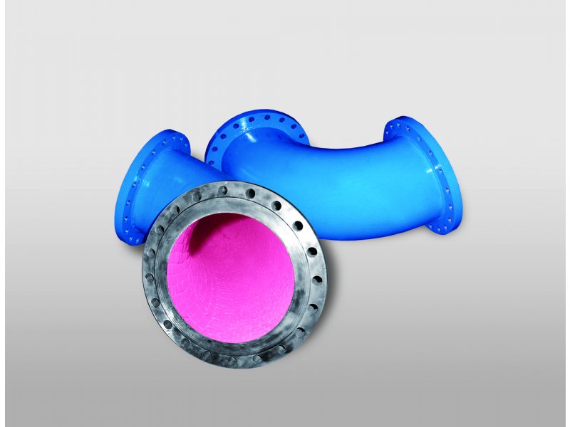 Wear Resistant Ceramic Lined Pipe Fitting